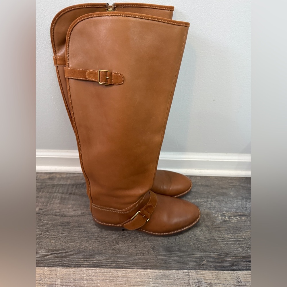 Franco Sarto Leather Riding Boots